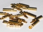 Preview: 2mm Goldkontaktstecker und Buchse Ansicht zur Darstellung