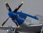 Preview: P-51 Mustang blau silber PNP von Derbee 75cm