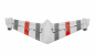 Preview: Eagle Twin V2 EDF Nurflügel 2x 40mm Impeller ROT