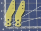 Preview: GfK-CNC Ruderhörner Höhe ca. 25mm x 2mm RCHobbyshop Typ 6 (1 Paar)