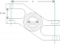 Preview: Z-Spinner Ø 42mm - Spinnerkappe, Alumittelteil und Gummiring 725176