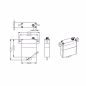 Preview: MASTER Servo DS3010 10mm Flächenservo mit Metallgetriebe Pichler C9267