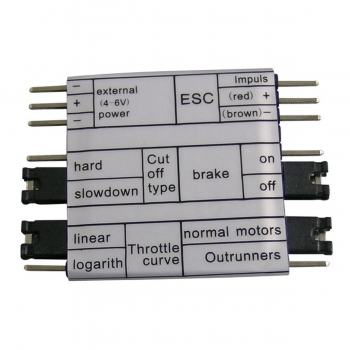 Programmierkarte Flugregler Xenon ECO Jamara 081525
