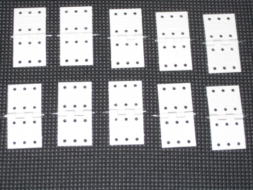 Preview: Kavan Nylon Stiftscharnier 39x20mm (VE=10 Stück) 1/4 Scale