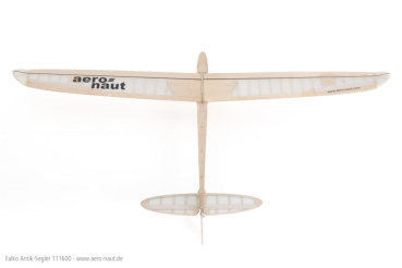 Falko - Holzbausatz eines Antikmodells in zeitgemäßer Bauweise Spw. 178cm Aeronaut 111600