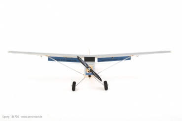 Preview: SPORTY Querrudertrainer mit Landeklappen (optional) Holzbausatz NEUHEIT 2024 Aeronaut