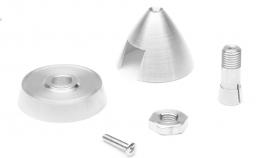 Preview: Ø 40mm Spinner Alu für starre Props Aufnahme Ø 4mm KAV50.10.8660