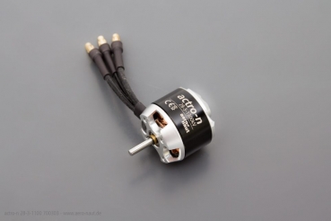actro-n brushless AL 2830-1300KV mit Ø 3,0mm Welle für 2-3S Lipo Aeronaut 700303