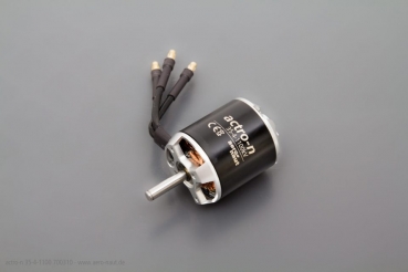 actro-n brushless AL 3548-1100KV mit Ø 5,0mm Welle für 2-4S Lipo Aeronaut 700310