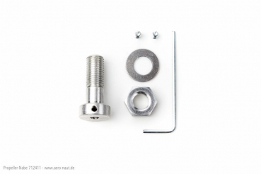 Luftschraubenkupplung / Mitnehmer 8mm für 5mm Welle Aeronaut 712409