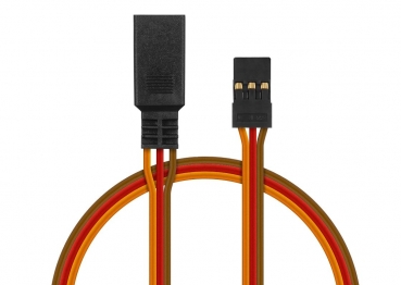 JR010 Y-Kabel kurz mit JR Stecker in einem Gehäuse 15cm