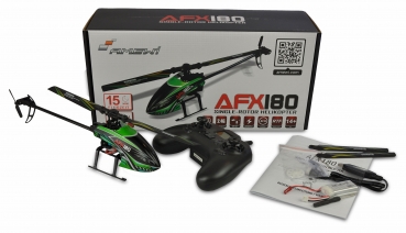 Preview: AFX180 Single-Rotor Helikopter 4-Kanal 6G RTF 2,4GHz