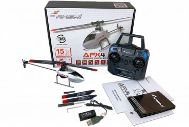 Preview: AFX4 R3D Single-Rotor Helikopter 4-Kanal 6G RTF Set