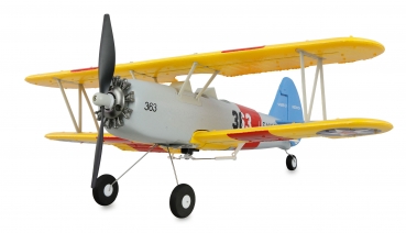 AMXFlight N2S-2 Stearman Doppeldecker aus EPP mit 360mm 6G/3D 6-Kanal RTF-Set