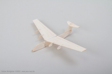 Preview: Wurfgleiter Airliner 400mm aus Balsa mit Dekor zum aufkleben