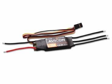 Preview: AVICON 20A S-BEC Brushless Regler