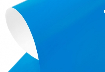 Bügelfolie hellblau 2m x 0,64m auf Rolle KAVAN