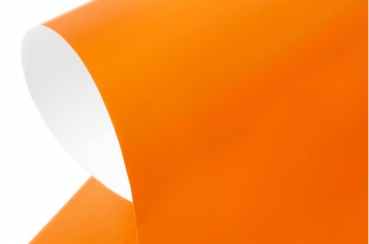 Bügelfolie orange 2m x 0,64m auf Rolle KAVAN