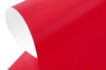 10m Rolle Bügelfolie rot