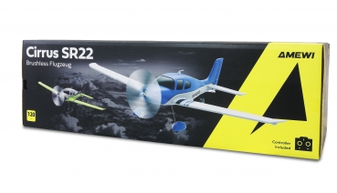 Cirrus SR22 brushless 520mm 4-Kanal 3D/6G RTF grün