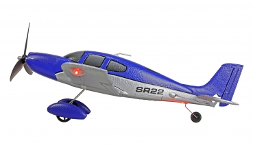 Preview: Cirrus SR22 brushless 520mm 4-Kanal 3D/6G RTF blau