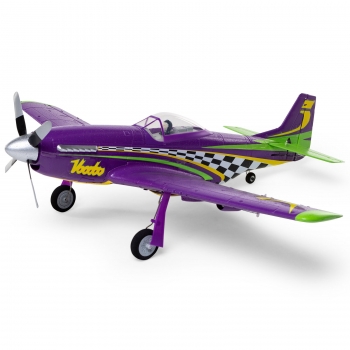 UMX P-51D Voodoo BNF Basic with AS3X and SAFE Select EFLU4350