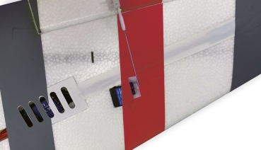 Preview: Eagle Twin V2 EDF Nurflügel 2x 40mm Impeller ROT