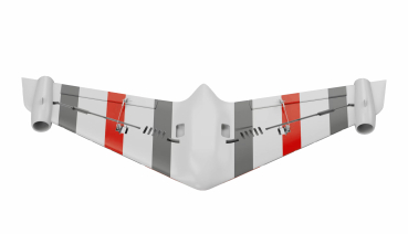 Eagle Twin V2 EDF Nurflügel 2x 40mm Impeller ROT