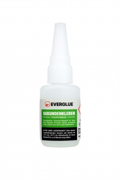 Everglue CA Sekundenkleber 20g dickflüssig mit Nadelverschluss lange Haltbarkeit 650003