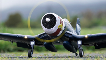 Arrows F4U Corsair V2 1100mm Elektromotor Warbird PUP powered by MODSTER