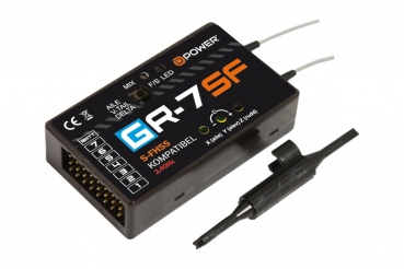 D-Power GR-7SF 2.4GHz Empfänger mit 3X Gyro