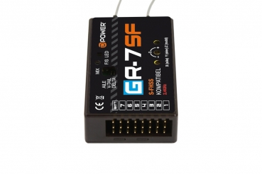 Preview: D-Power GR-7SF 2.4GHz Empfänger mit 3X Gyro