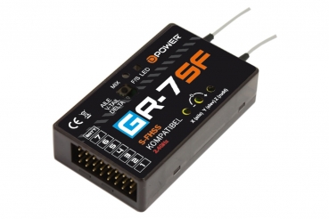 Preview: D-Power GR-7SF 2.4GHz Empfänger mit 3X Gyro