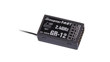 Graupner GR-12 HoTT Empfänger (6-Kanal) 33506