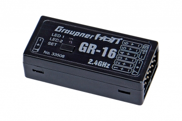 Graupner GR-16 HoTT Empfänger (8-Kanal) 33508