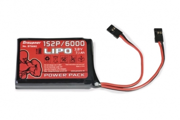 Graupner Senderakku Hochvolt 1S2P 4,35V 6000mAh BT8082