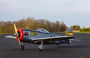 Preview: P-47 Thunderbolt PNP Fun Scale - ARF Modell mit installiertem BL-Antrieb, Servos und Einziehfahrwerk 145cm Hangar9 HAN3380