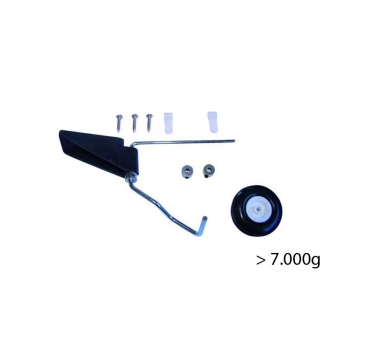 Heckfahrwerk gefedert für Modelle bis 7000g / 60-160 Size Phoenix item 22205