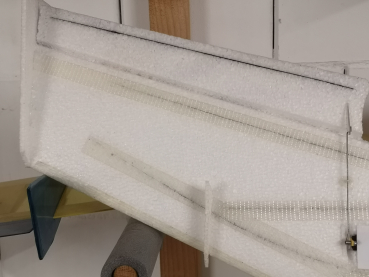 Filament Strapping Tape 25mm x 50m Rolle, längs- u. querverstärkt