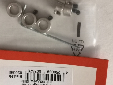 Preview: Stellringe Ø 6mm mit Innensechskantschlüssel REM Modellbau 30095 VE=5 Stück