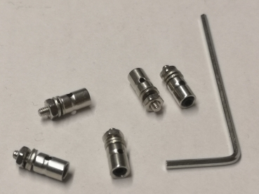 Gestängebefestigung Gestängeanschluss bis Ø 1,2mm VE=5 Stück