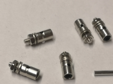 Preview: Gestängebefestigung Gestängeanschluss bis Ø 1,2mm VE=5 Stück