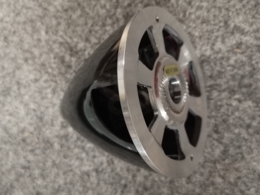 Preview: 75mm Spinner schwarz mit Alurückwand für starre 2 Blatt Prop Aeronaut 725863