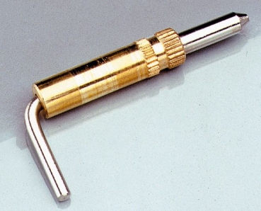 Kabinenhaubenverschluss / Kabinenriegel Metall 34mm Messing R.E.M 31005
