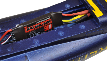 AMXFlight L-39 Albatros V2 EPO PNP blau silber für 3S Lipo