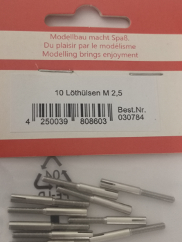 Preview: Löthülsen M2,5 mit Schitz