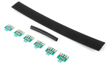 Preview: 6-Pin Lötplatine kompatibel für 6-pol Stecker und Buchse Typ MPX 6 Paar KAV36.901/6