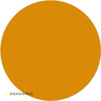 Preview: ORALIGHT light orange transparent 60cm breit Meterware (max. 10m am Stück)