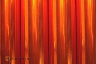 ORALIGHT light orange transparent 60cm breit Meterware (max. 10m am Stück)