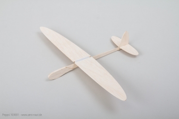 Preview: Wurfgleiter Peppsi 435mm aus Balsa mit Dekor zum aufkleben